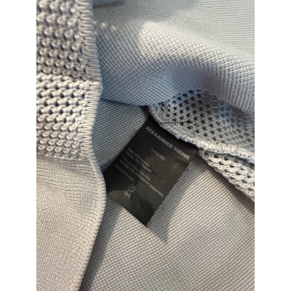 Alexander Wang Air Force Engineered Mesh Bodycon Dress Petite XS $800 - Picture 9 of 9